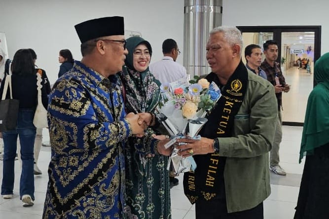 Wagub Nyanyang Sambut Kafilah Kepri yang Pulang Bawa Prestasi